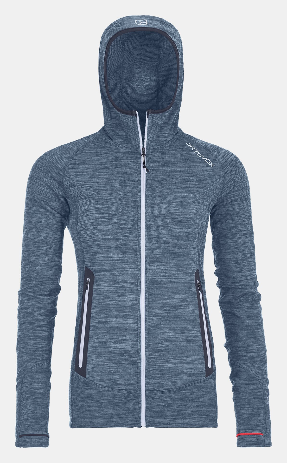 ORTOVOX FLEECE LIGHT MELANGE HOODY W Hoodies ORTOVOX
